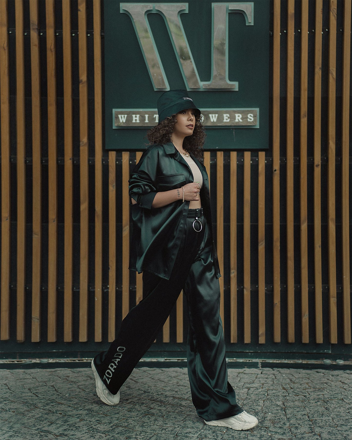 Linen-Blend Relaxed Trousers