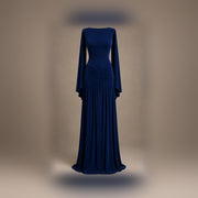 Blue Velvet Dress — centered product-only view