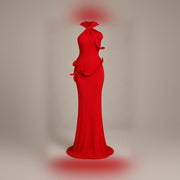 Red Statement Dress — centered product-only view