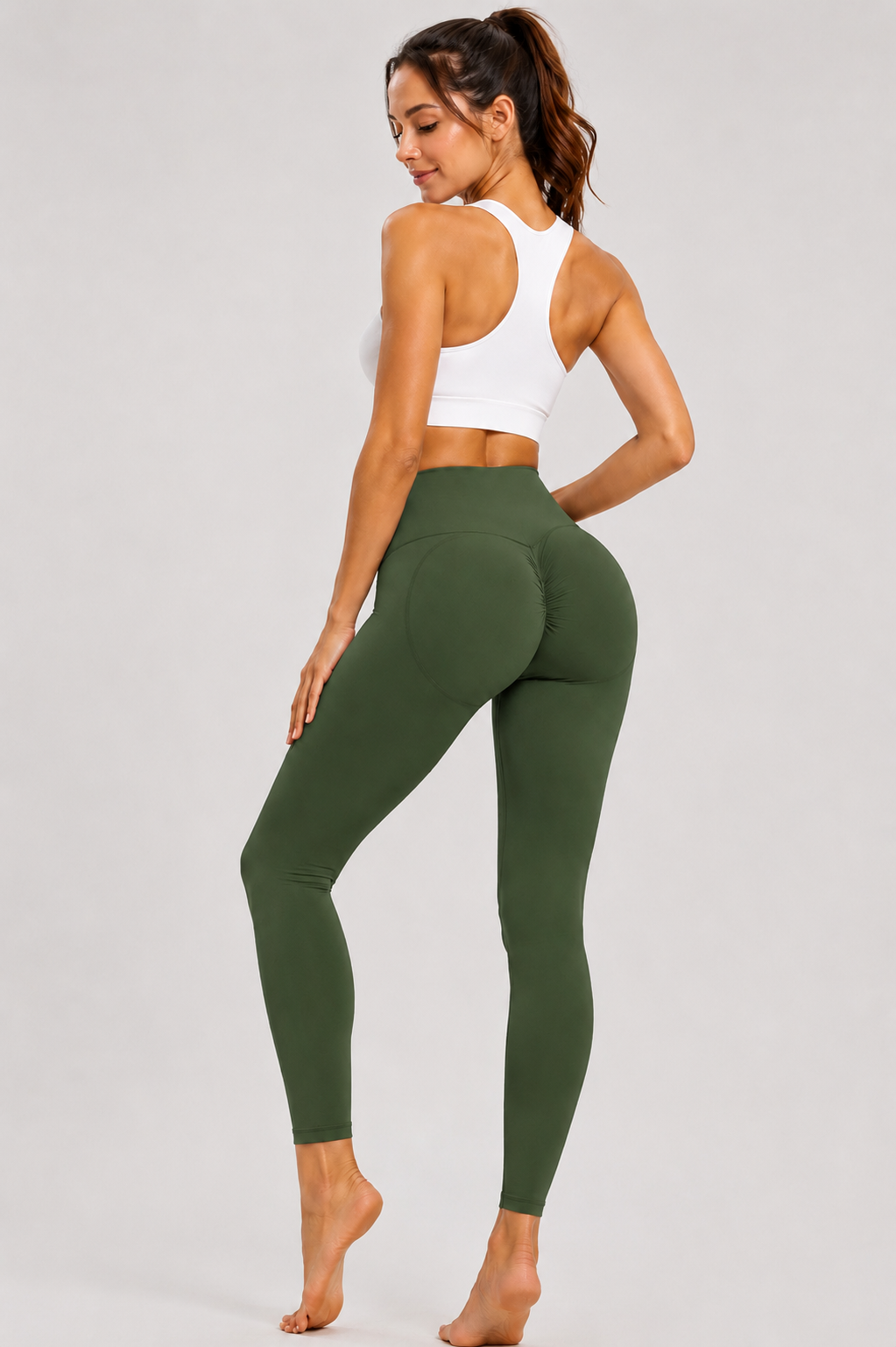 Capri Gym Set — outfit 3 — top and leggings