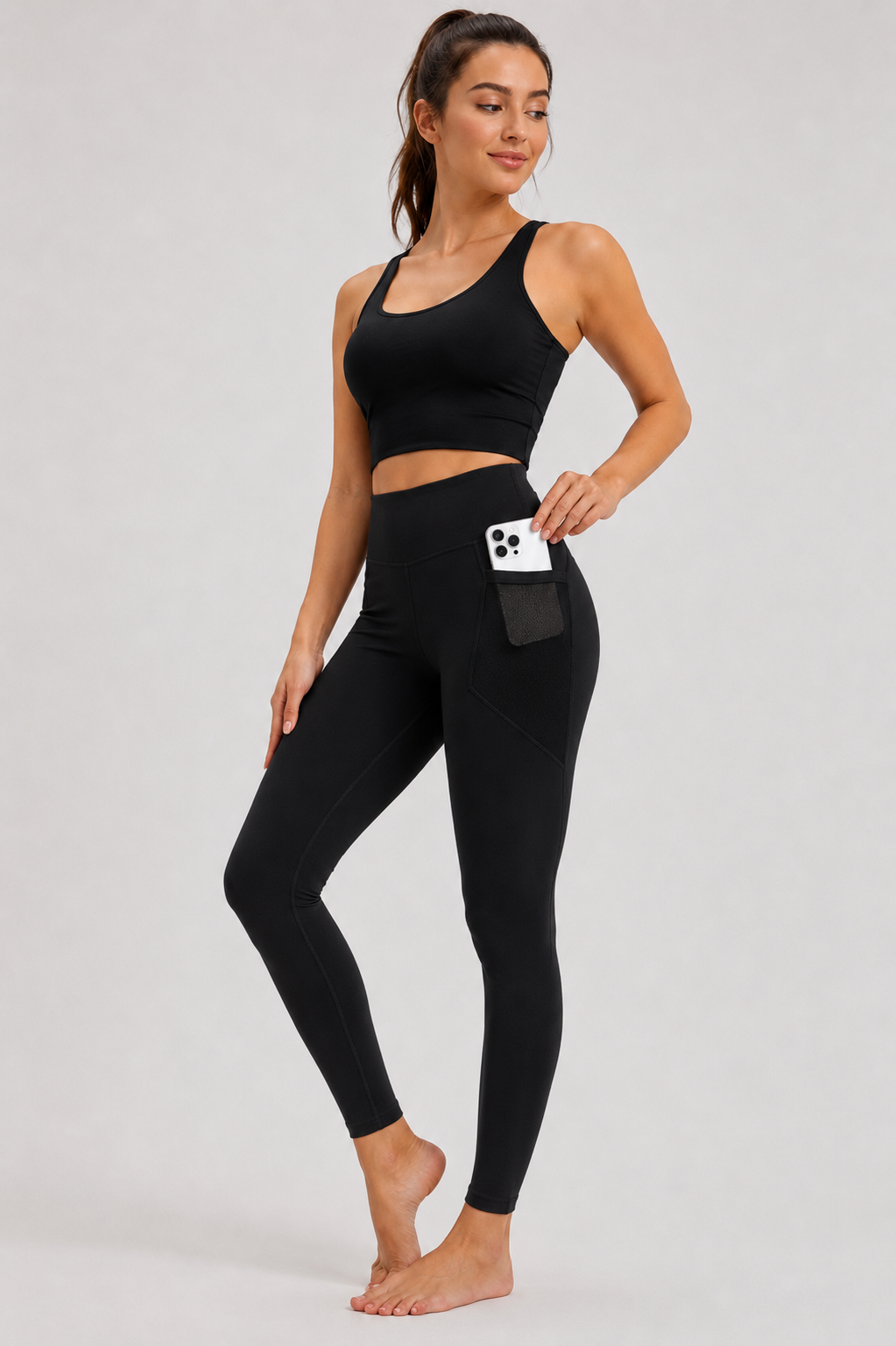 High-Waist Pocket Leggings