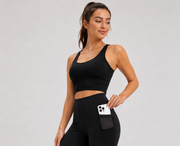 Pocket Gym Top — outfit 1 — top sold separately