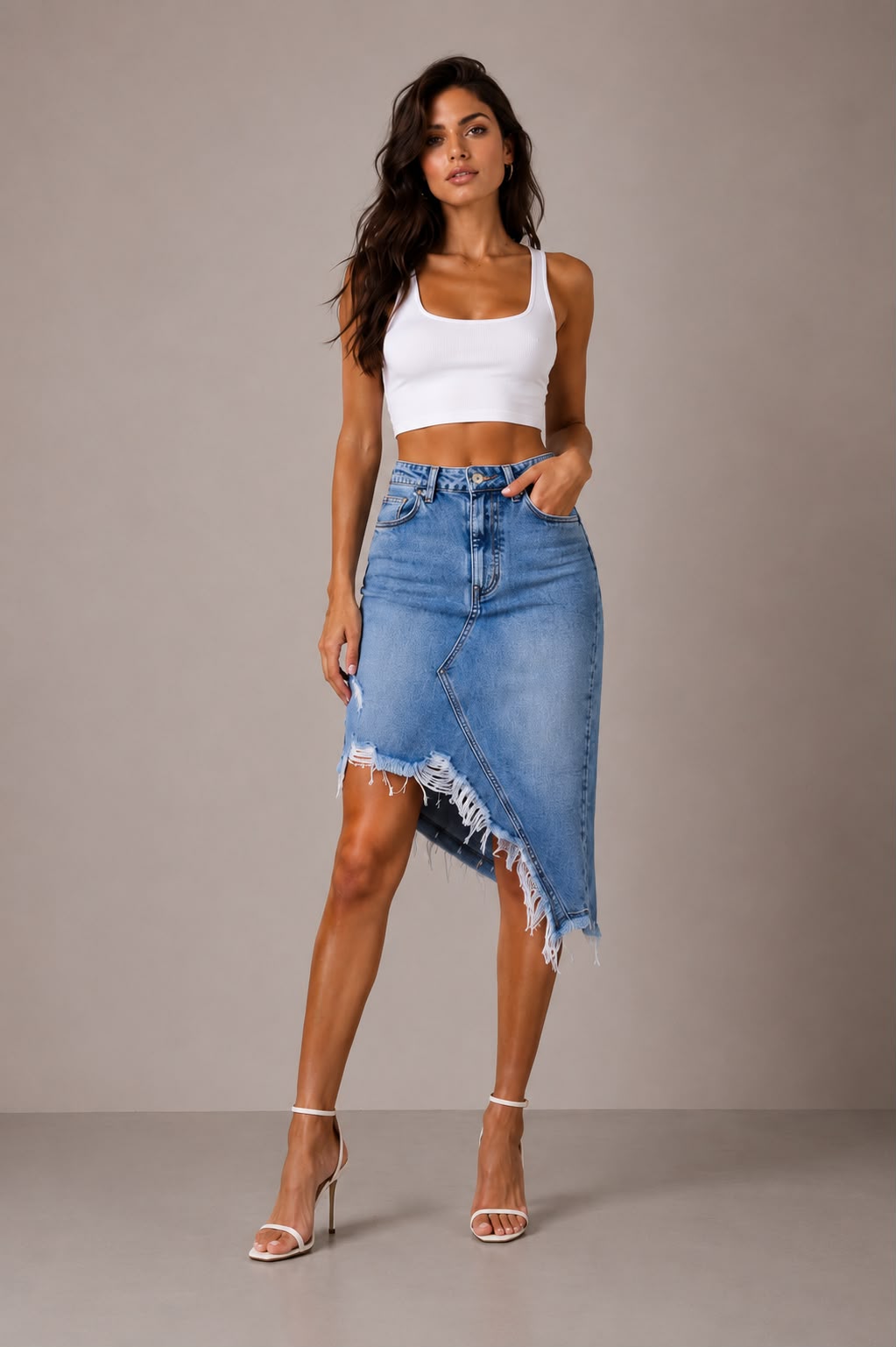 Wrap Tie Skirt