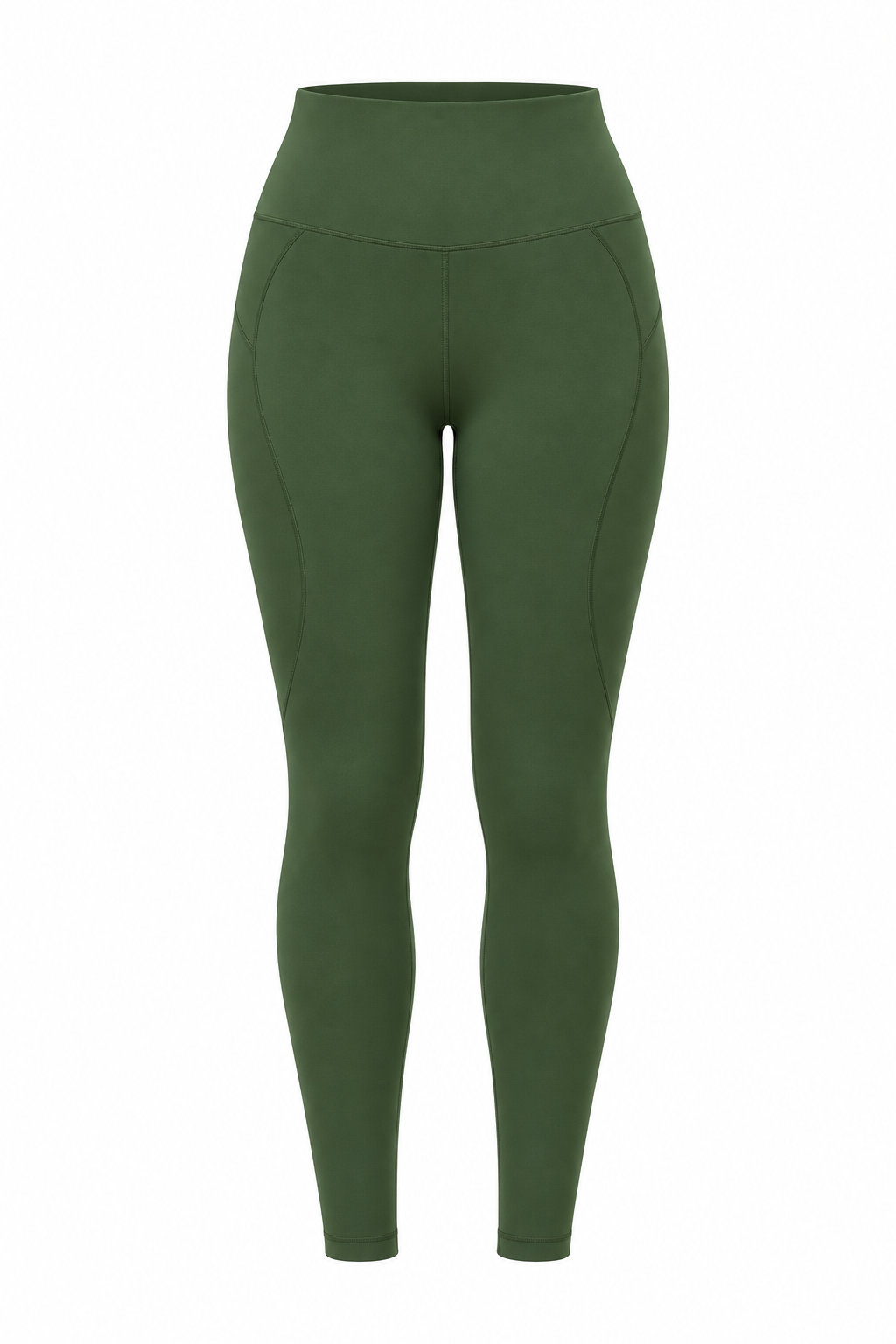 Capri Leggings in Green — product only