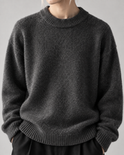 Cashmere-Blend Crewneck