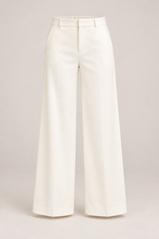 Cropped Straight-Leg Trousers — product only