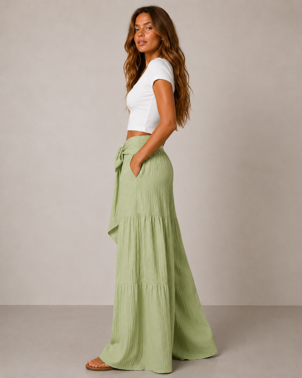Wide-Leg Trousers