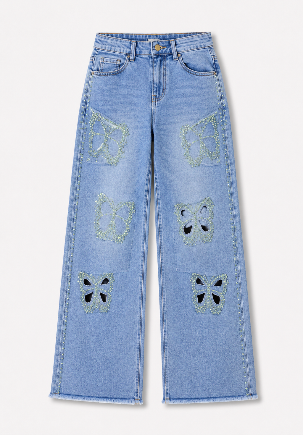 Blue Boyfriend Jeans