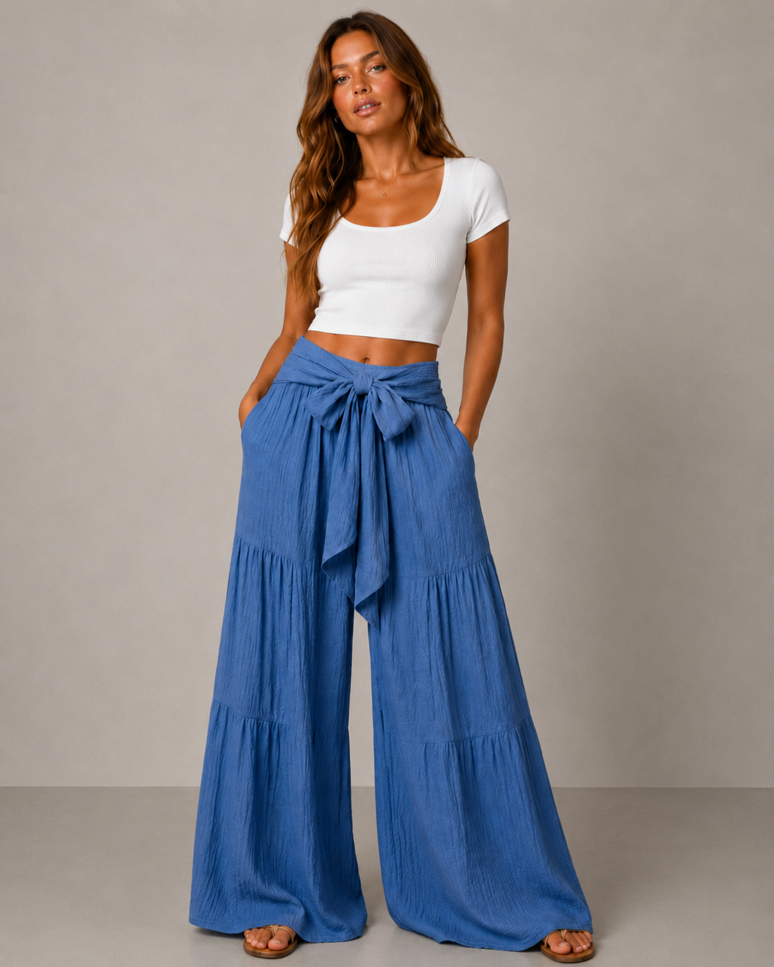 Wide-Leg Trousers