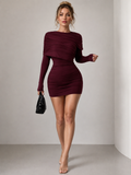 Maroon Tunic Dress
