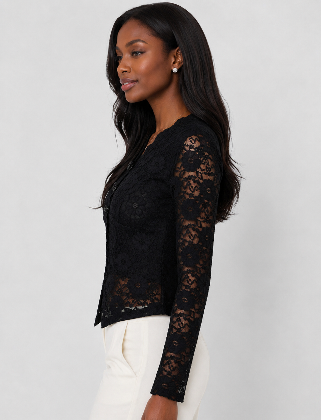 Retro French-Style Top