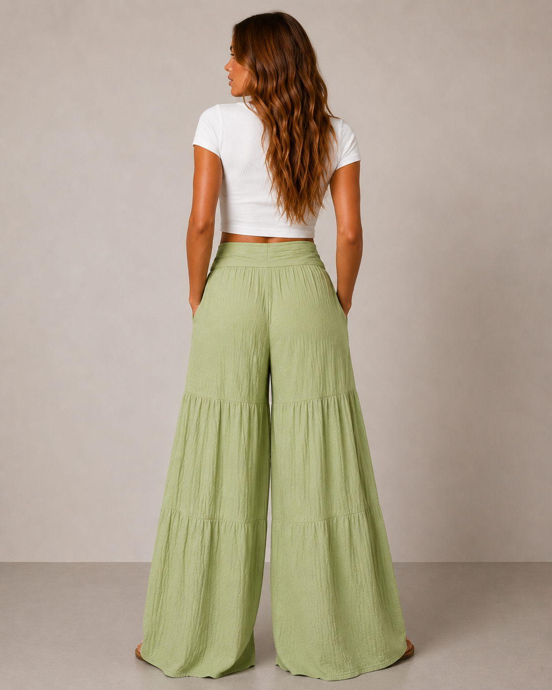 Wide-Leg Trousers