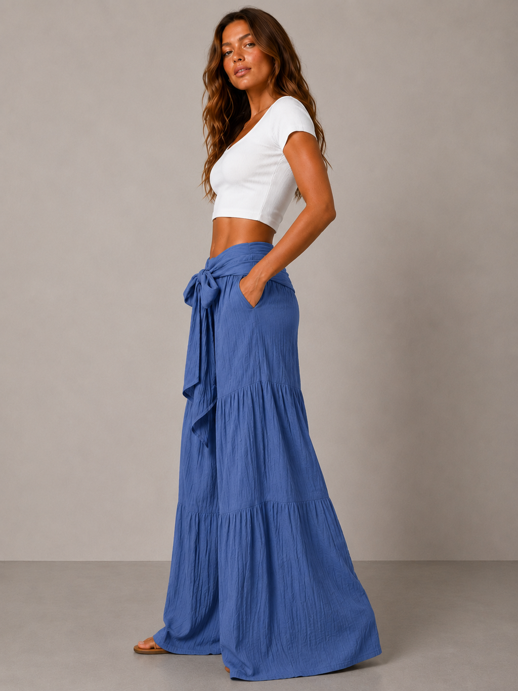 Wide-Leg Trousers
