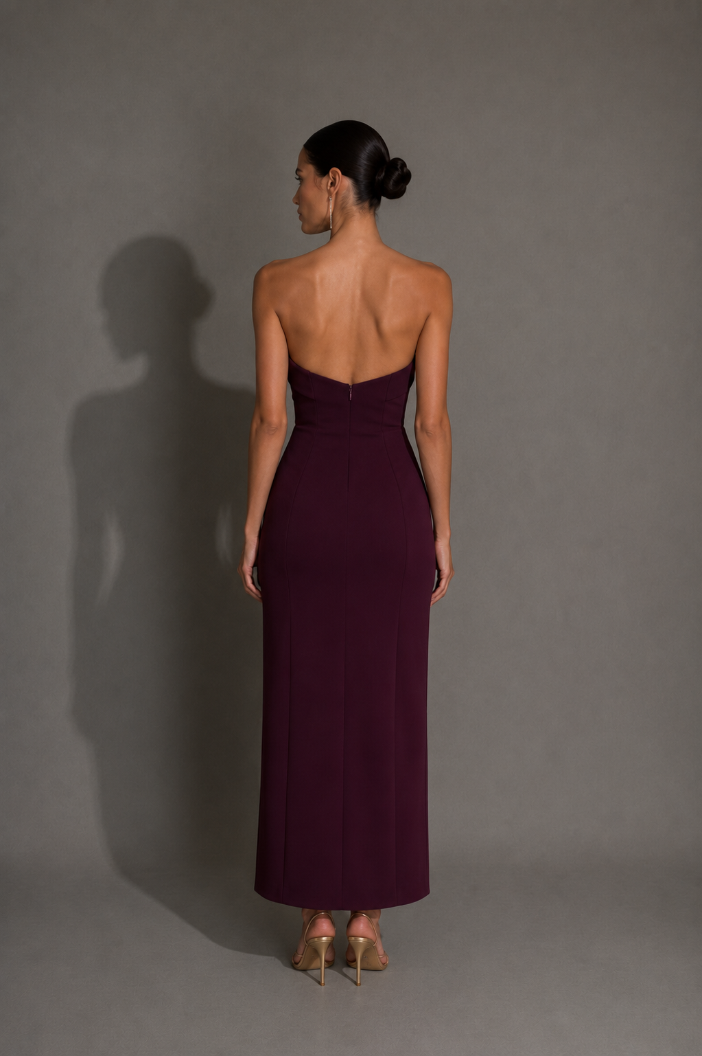 Brown Day-to-Night Dress