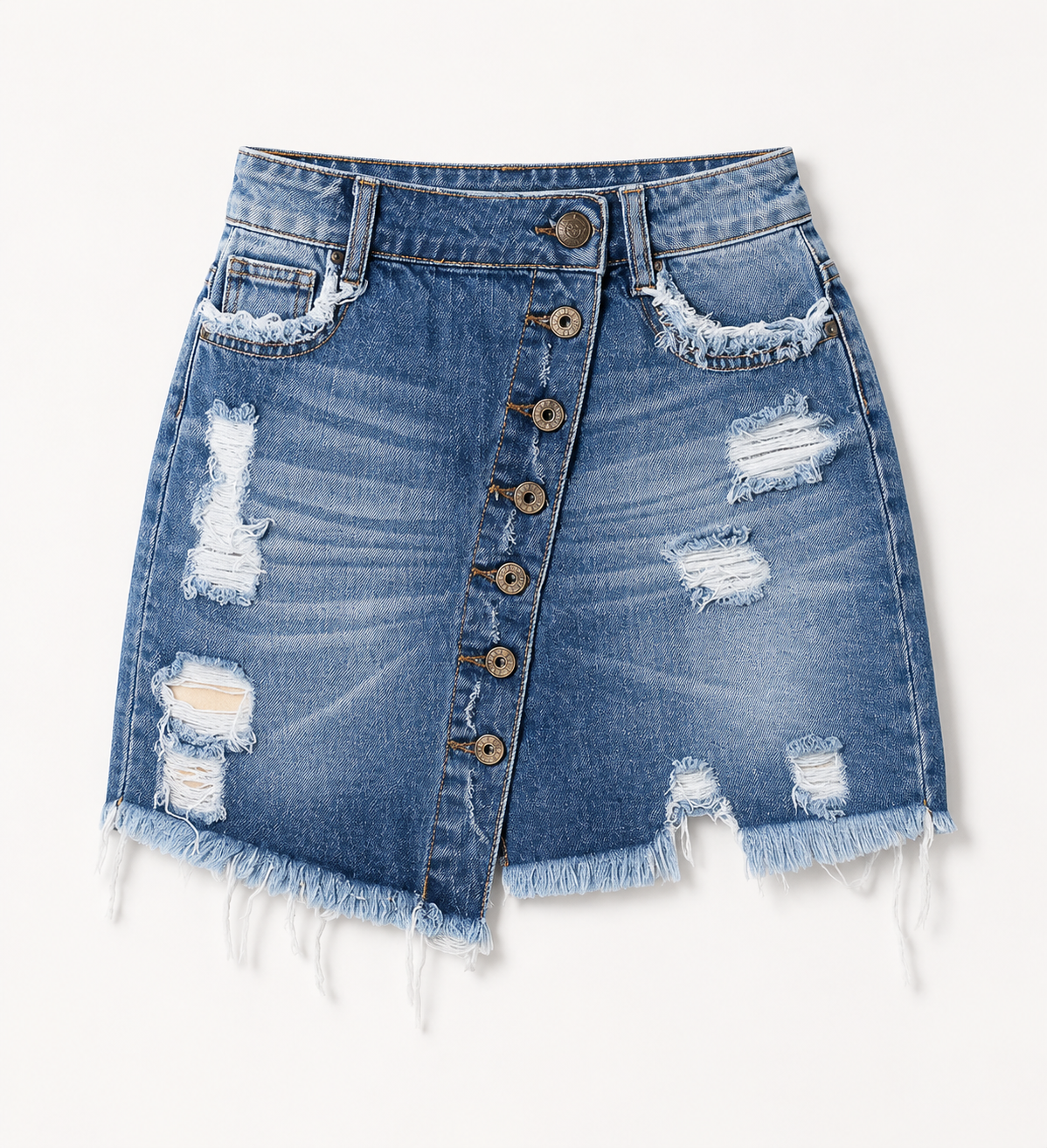 Blue Cozy Stretch Jeans