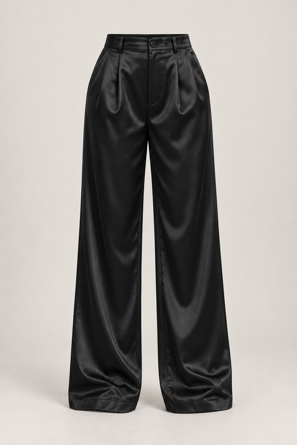 Linen-Blend Relaxed Trousers — product only