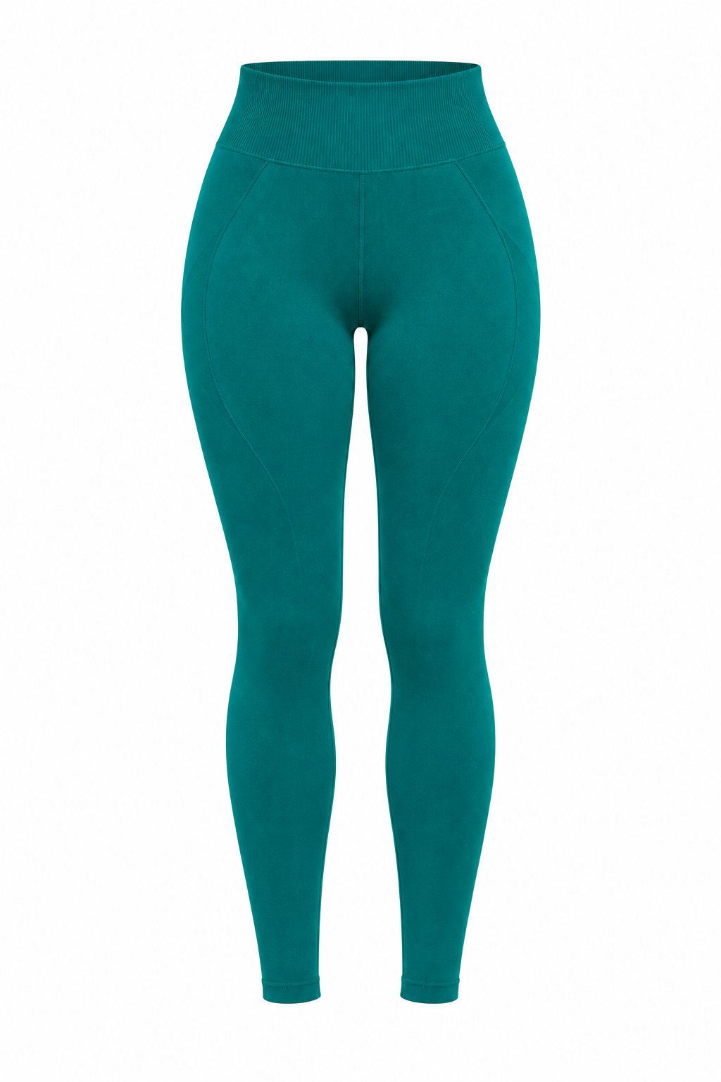 Performance Workout Leggings in Green — product only