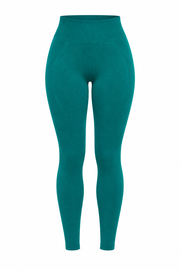 Performance Workout Leggings in Green — product only