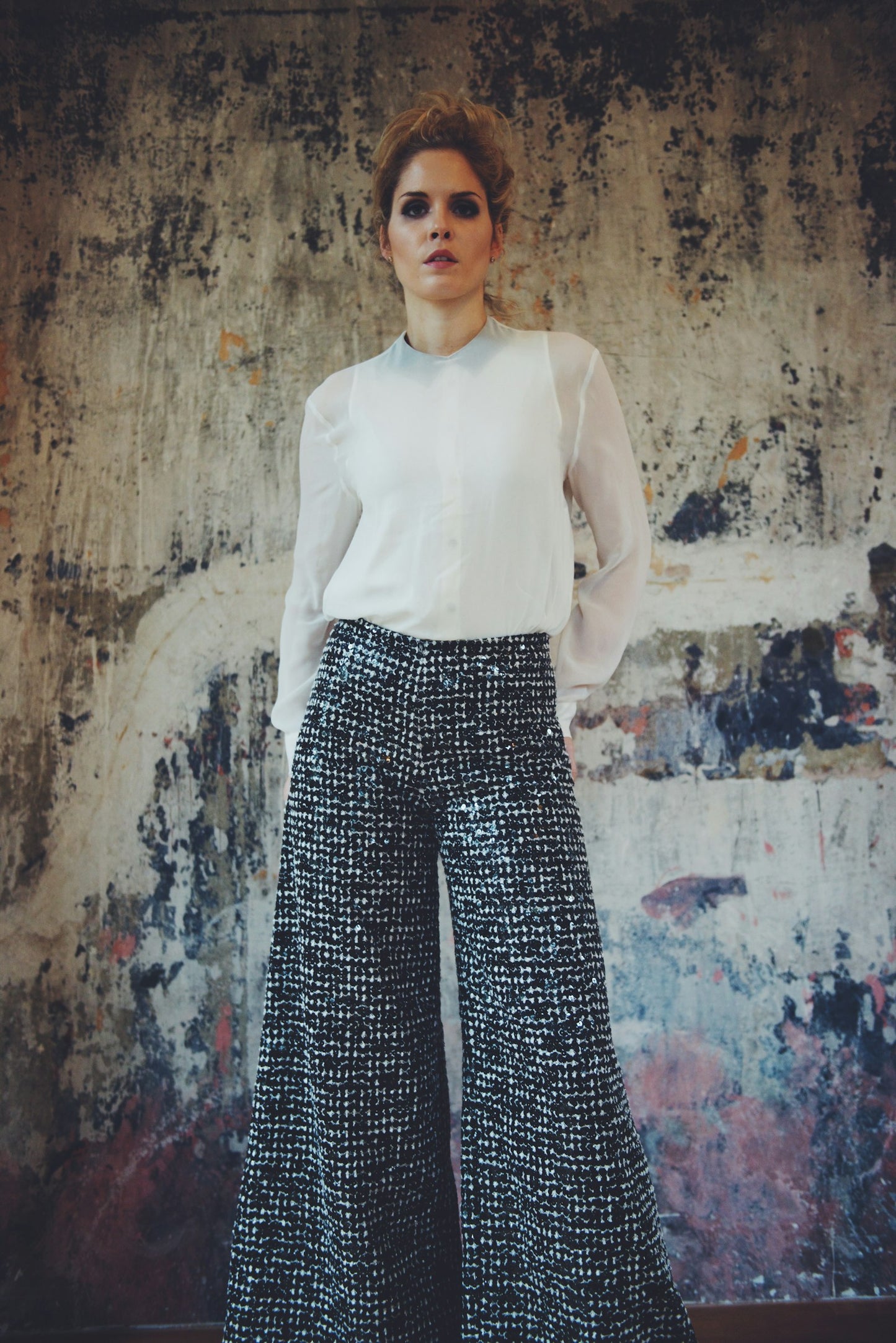 Pleated Front Trousers