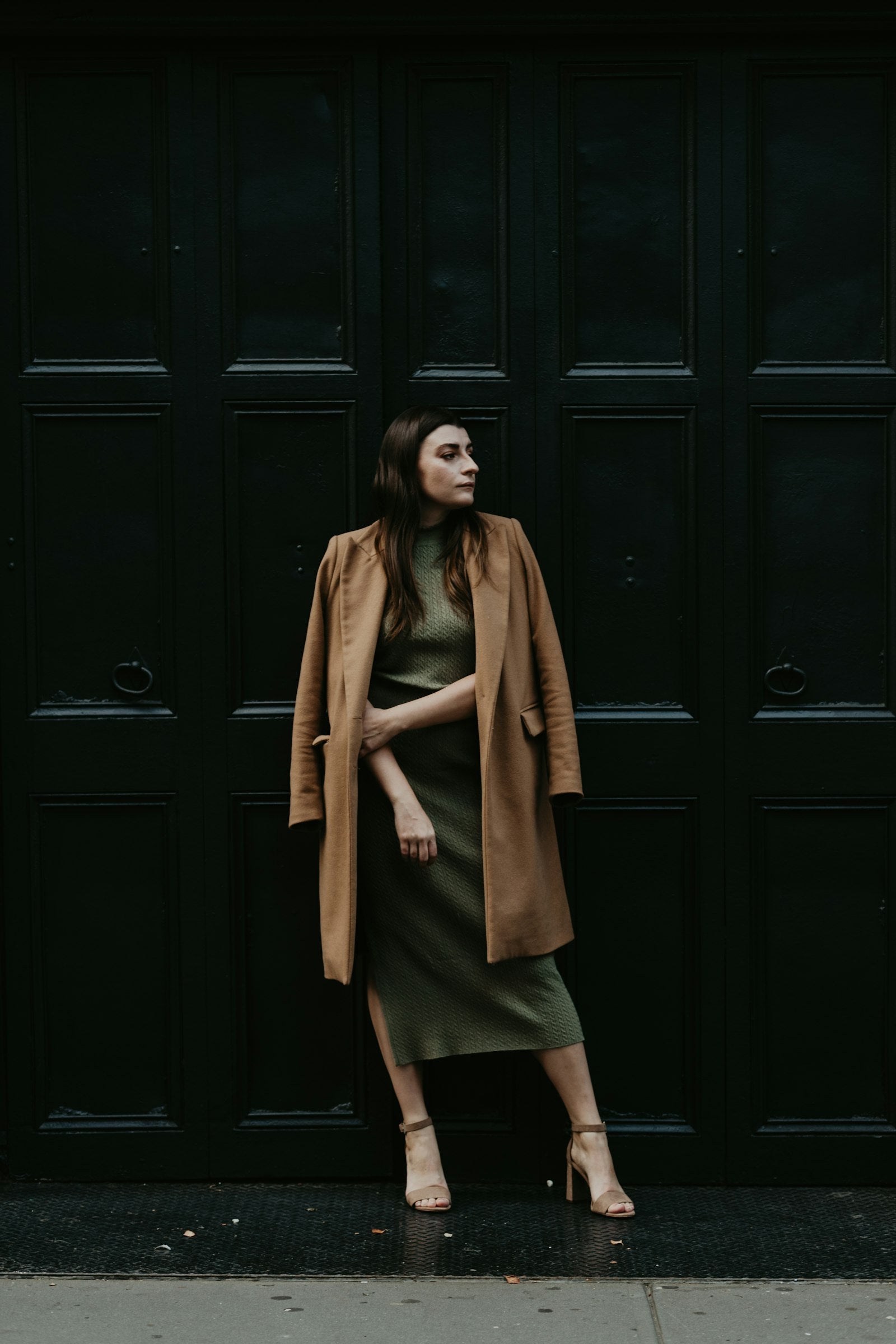 Belted Wool Overcoat
