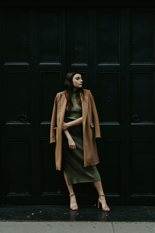 Belted Wool Overcoat