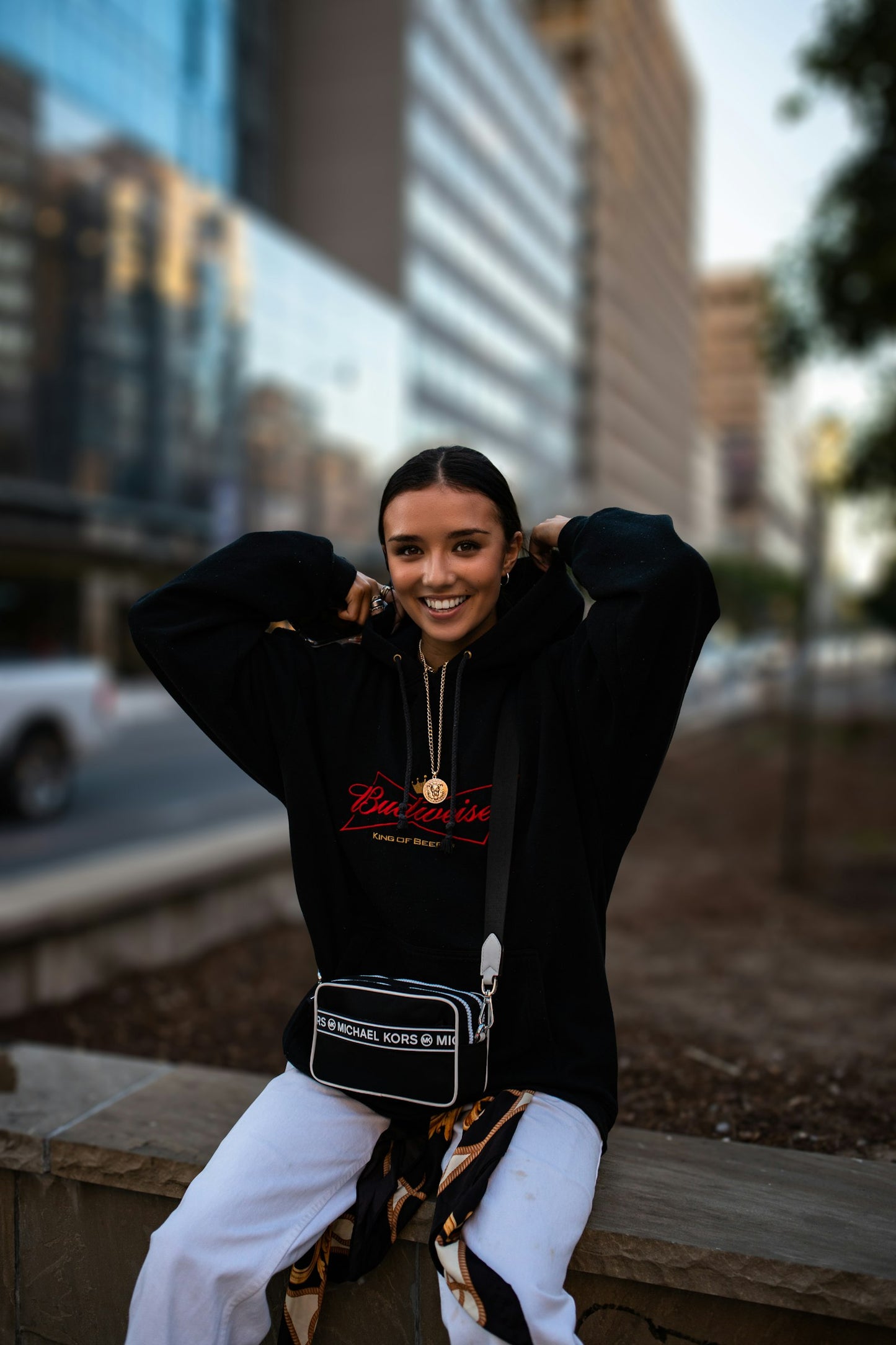 Cropped Zip-Up Hoodie