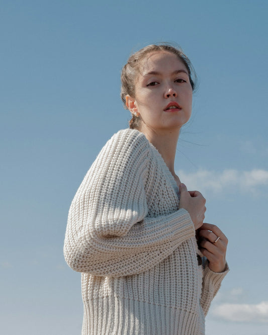 Turtleneck Ribbed Sweater
