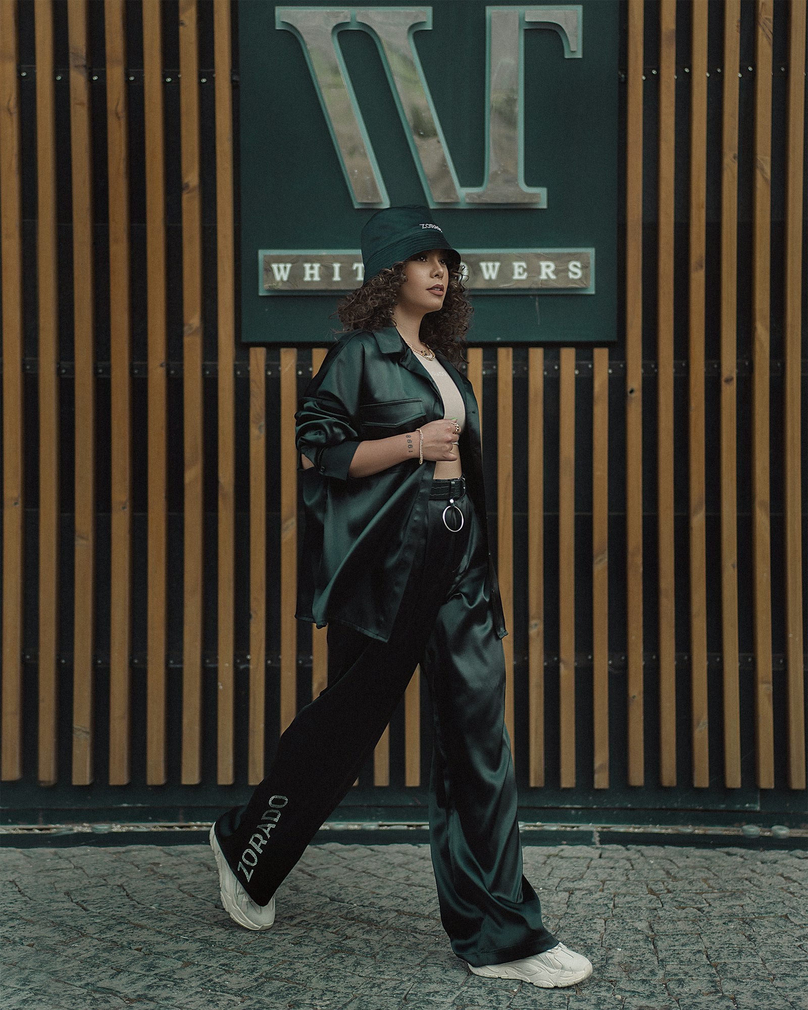 Linen-Blend Relaxed Trousers