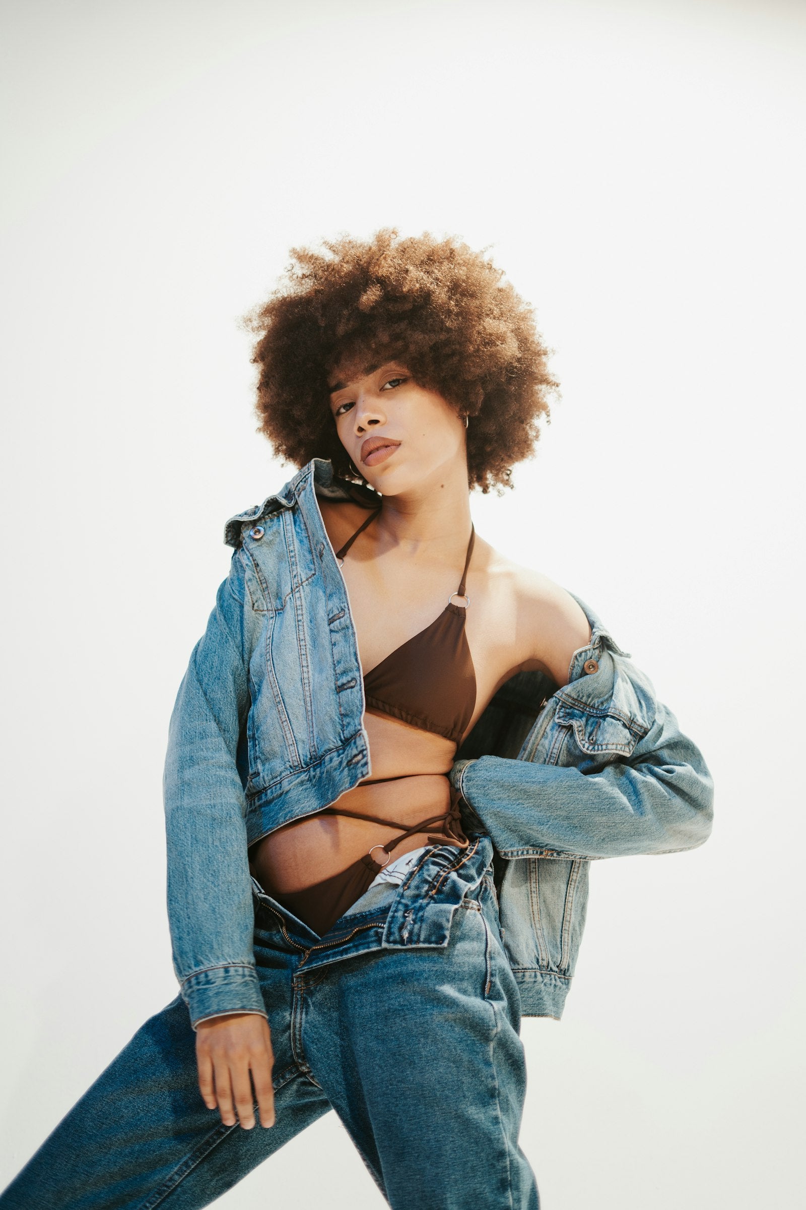 Straight-Leg Vintage Wash Jeans