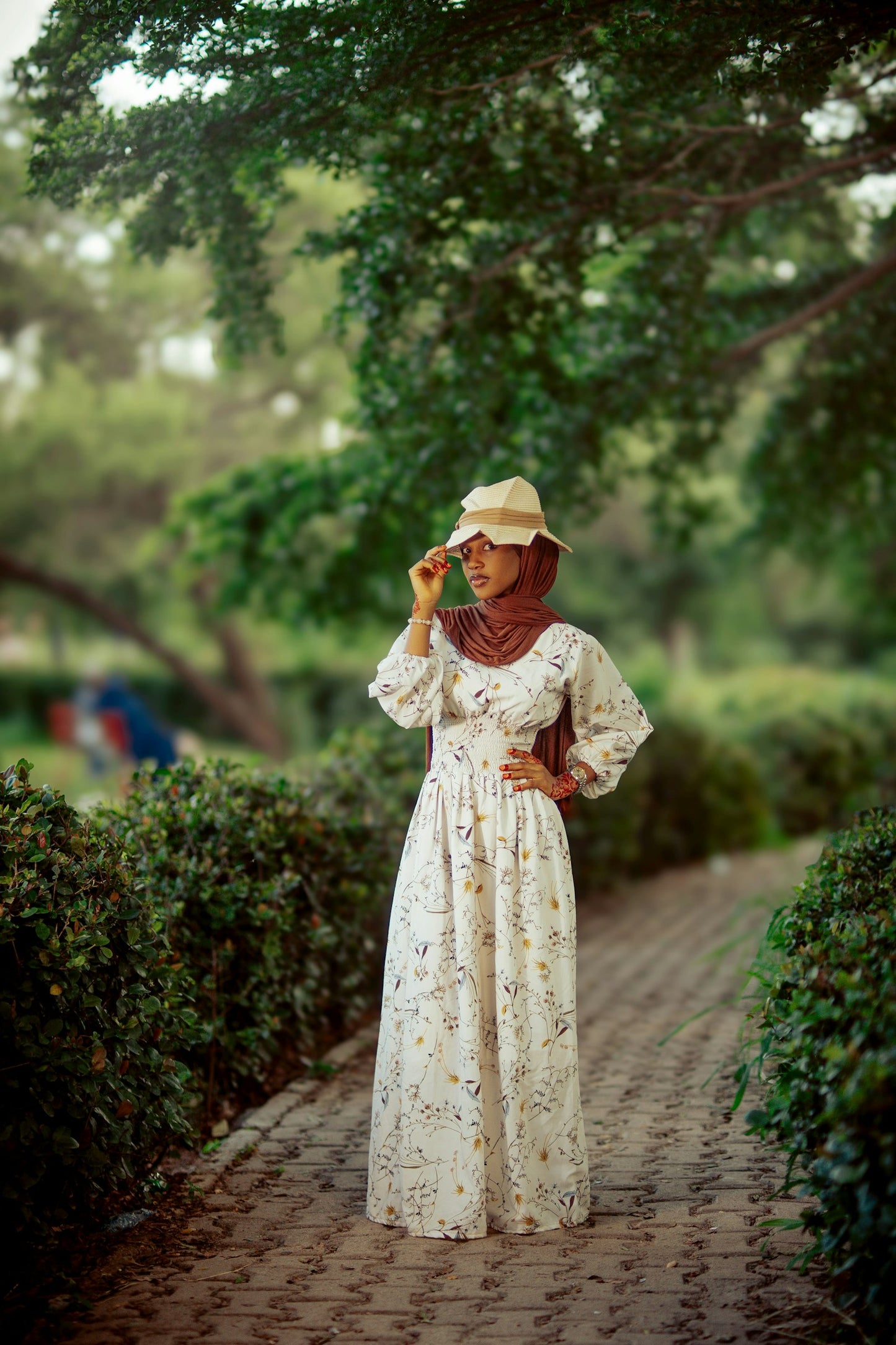 Terracotta Wrap Dress