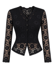 Retro French-Style Top product-only front view