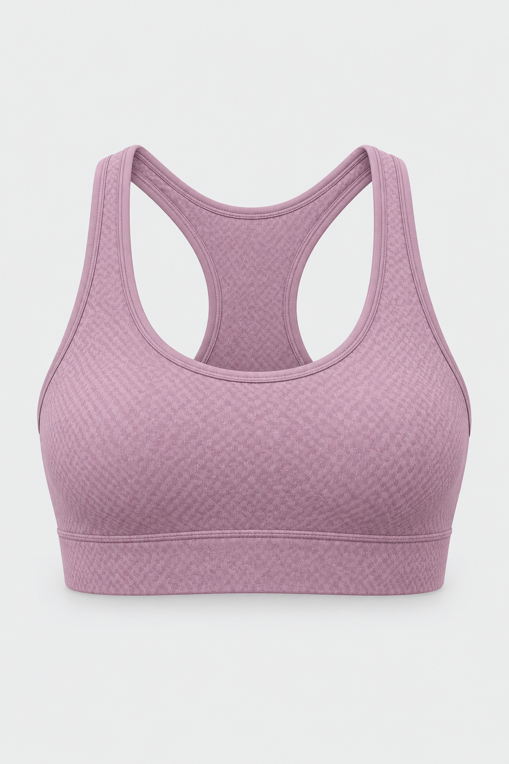 Ribbed Contour Gym Top — product only, top only