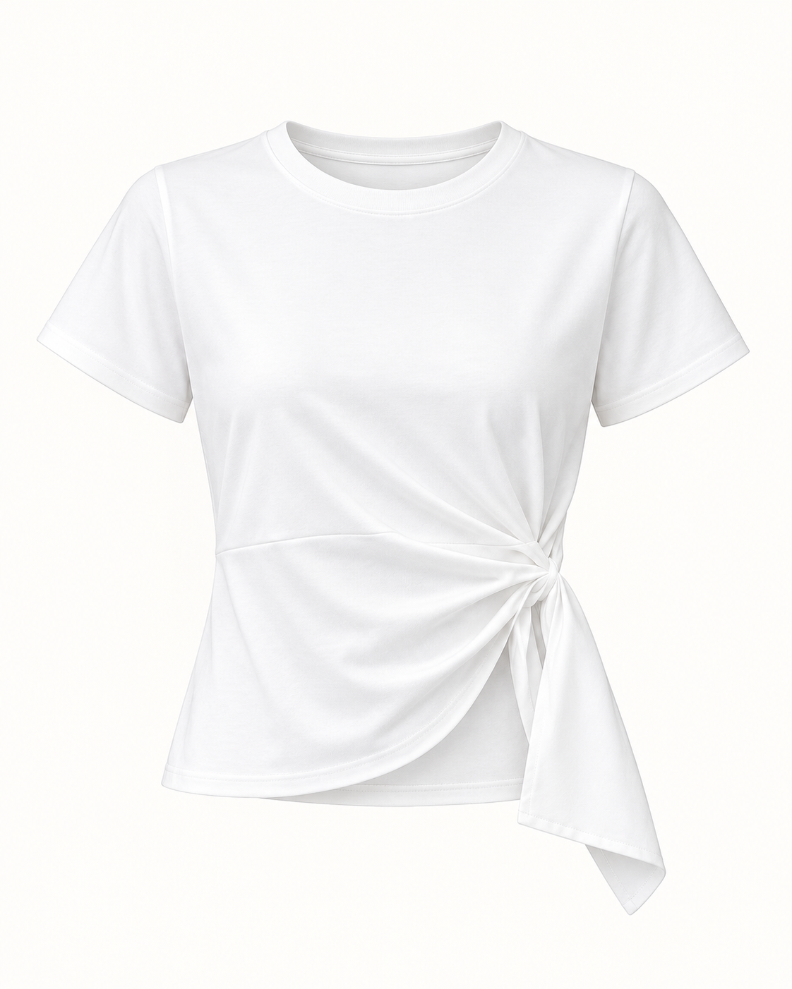 Strappy Waist-Tie Top product-only front view