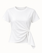Strappy Waist-Tie Top product-only front view
